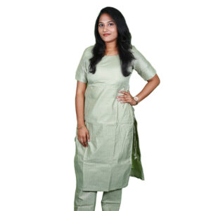 Pistachio Zari Naira Cut Set