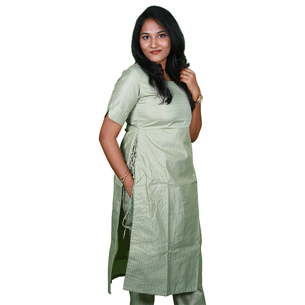 Pistachio Zari Naira Cut Set - Image 4