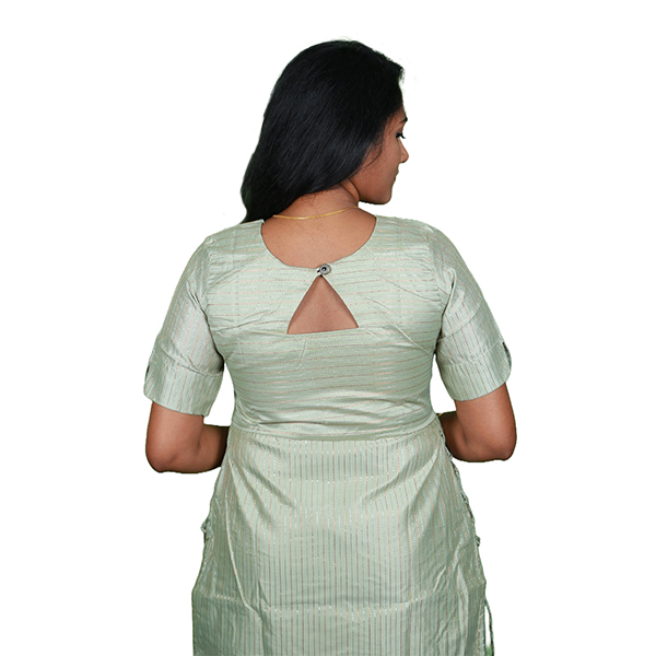 Pistachio Zari Naira Cut Set - Image 5